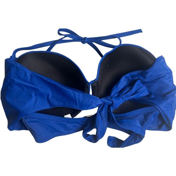 Victoria's Secret 34DD Bathing Suit Top Halter Bikini Top - Picture 2 of 5